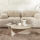 SET 2x Koffie Tafel ORION beige