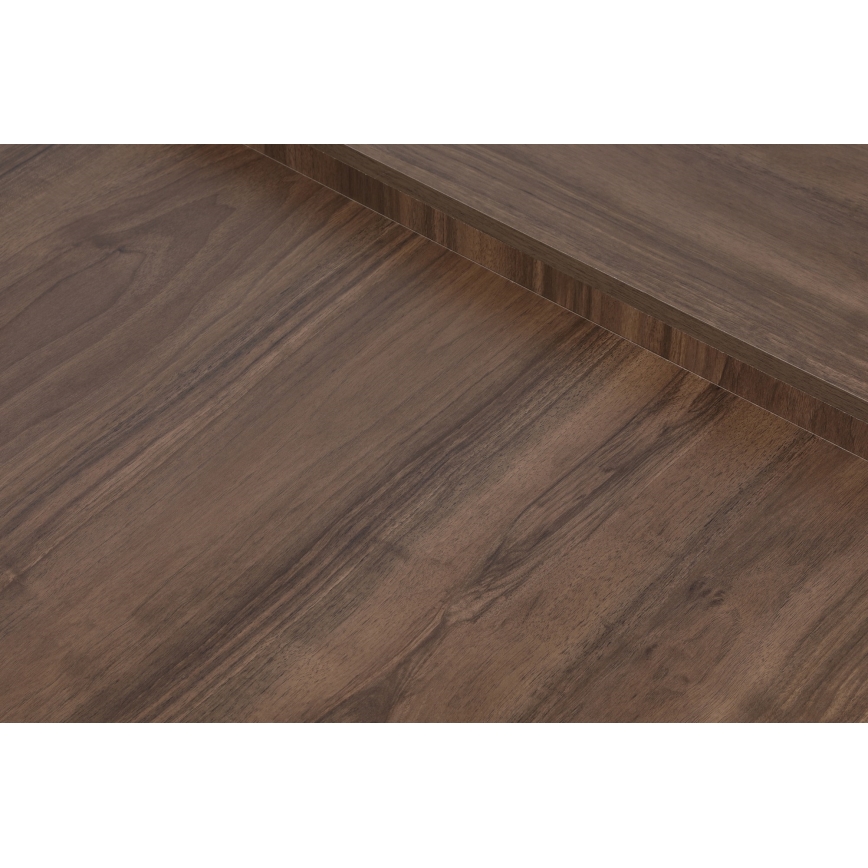 SET 2x Koffie Tafel PODIUM bruin