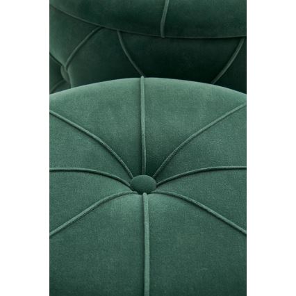 SET 2x Krukje POLLY diameter 40/44 cm groen/goud