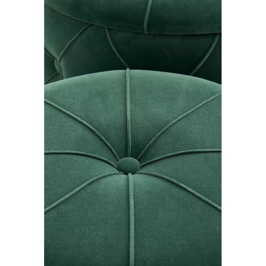 SET 2x Krukje POLLY diameter 40/44 cm groen/goud
