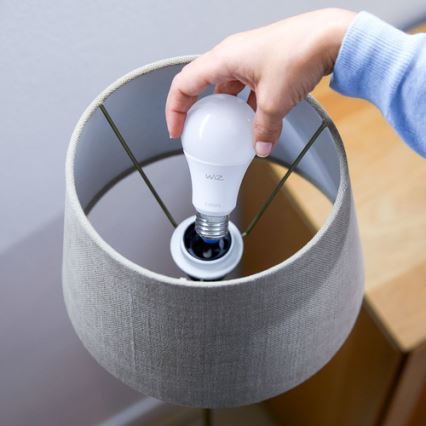 SET 2x LED Dimbare lamp A60 E27/8W/230V 2700-6500K CRI 90 Wi-Fi - WiZ