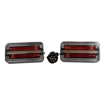 SET 2x LED Draadloze autolamp LED/12-24V Wi-Fi IP67