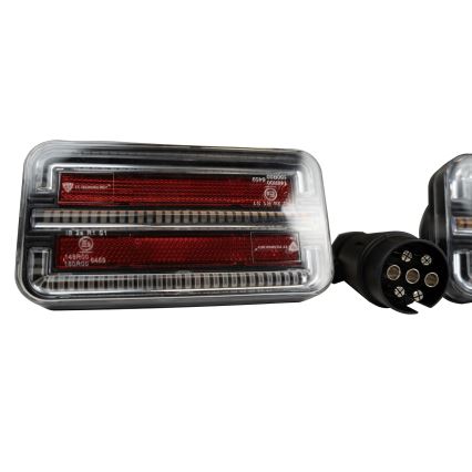 SET 2x LED Draadloze autolamp LED/12-24V Wi-Fi IP67