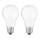 SET 2x LED Lamp A60 E27/8,5W/230V 2700K