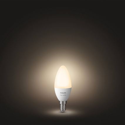 SET 2x LED Lamp dimbaar Philips Hue WHITE E14/5,5W/230V