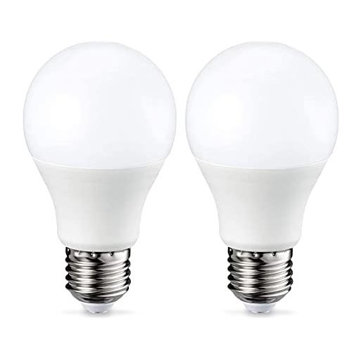 SET 2x LED Lamp E27/9W/230V 2700K