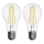 SET 2x LED Lamp FILAMENT A60 E27/5,9W/230V 2700K