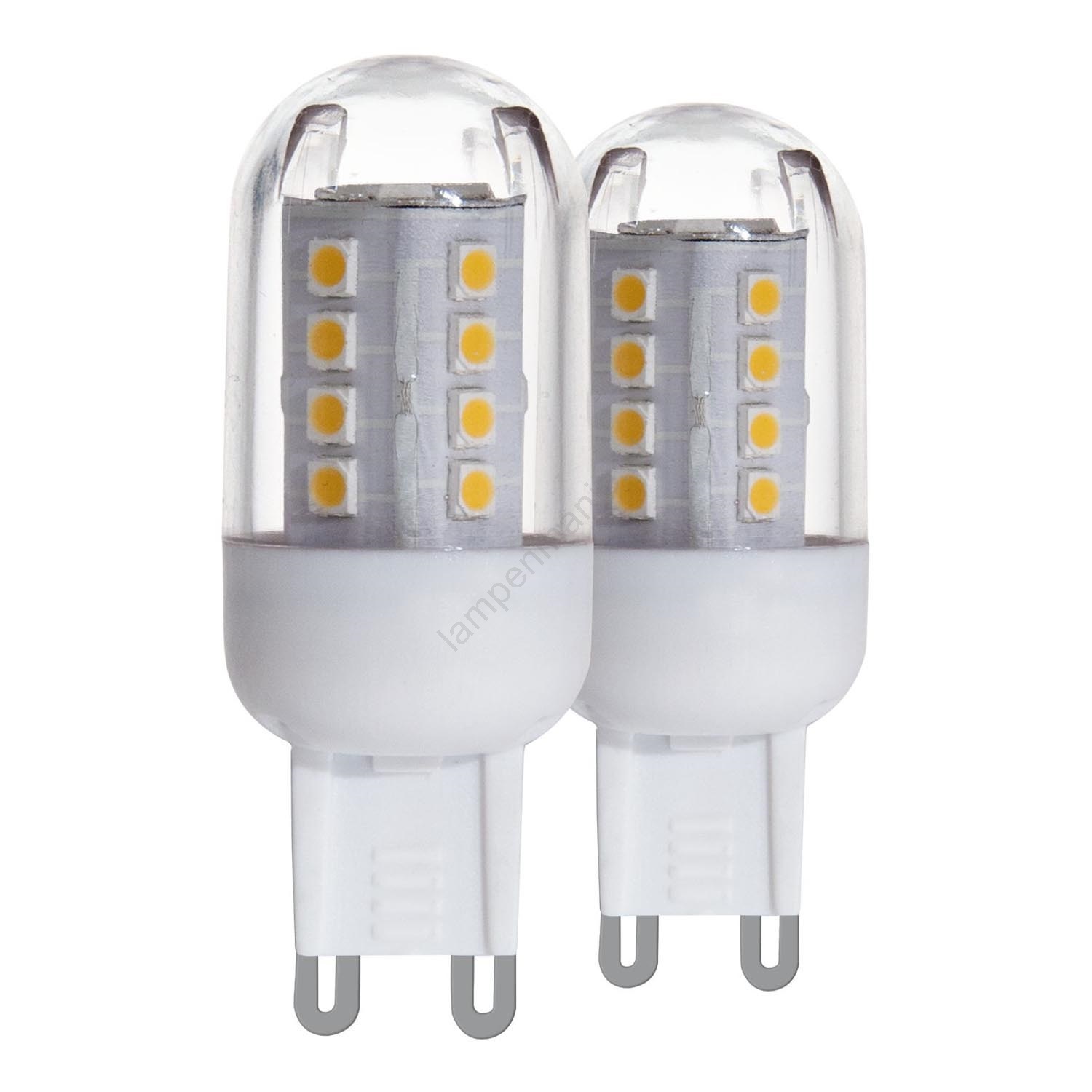 SET 2x LED Lamp G9/2,5W Eglo 11513 3000K Lampenmanie