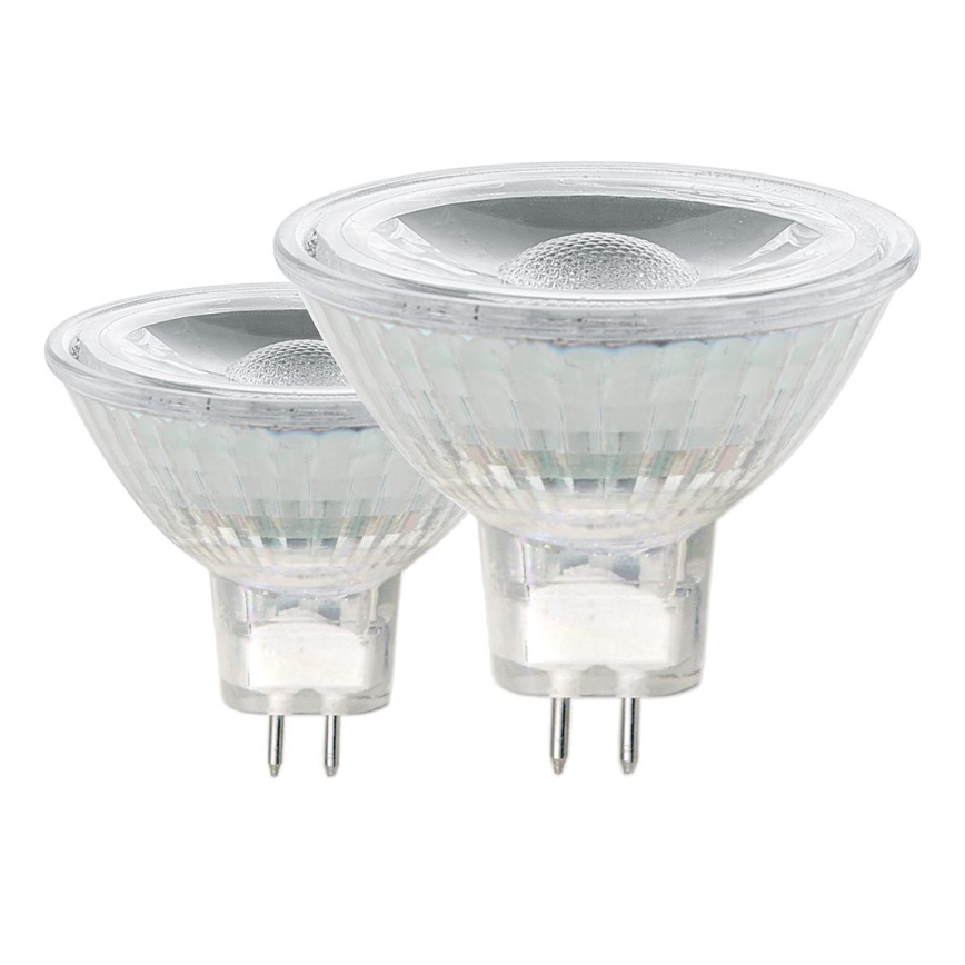 SET 2x LED Lamp GU5,3/MR16/3W 3000K - Eglo 11512