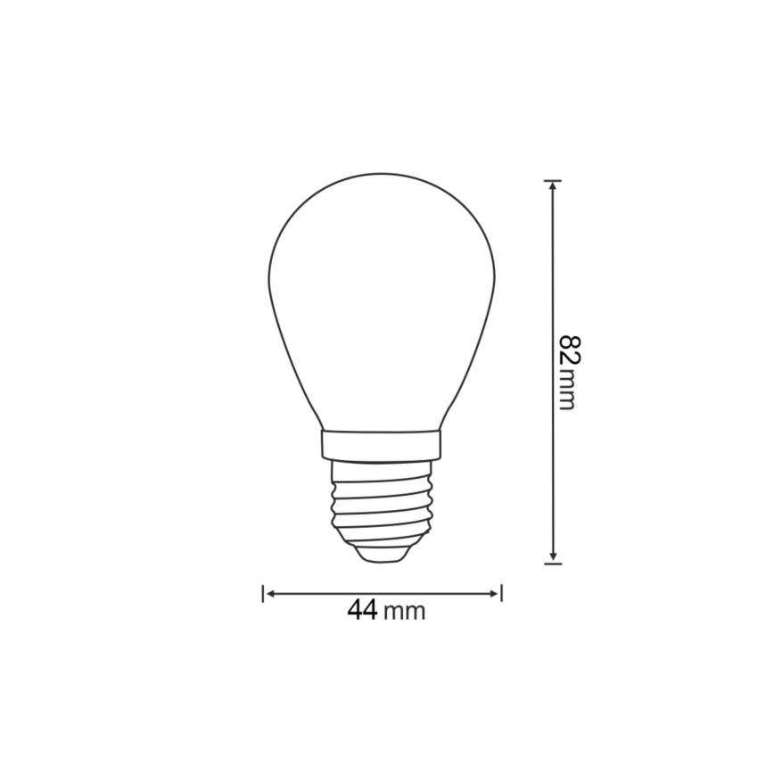 SET 2x LED Lamp PARTY E27/0,3W/36V