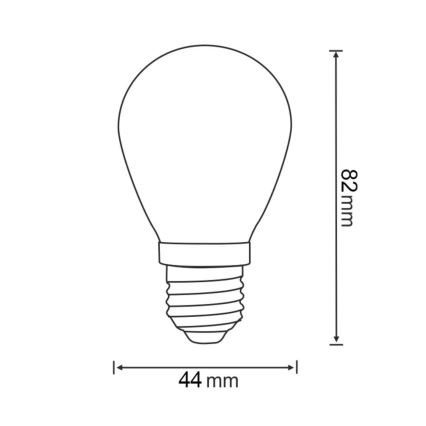SET 2x LED Lamp PARTY E27/0,3W/36V paars