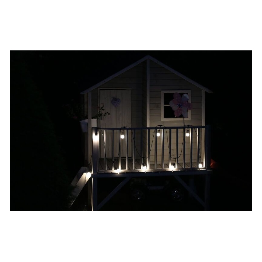 SET 2x LED Lamp PARTY E27/0,5W/36V wit