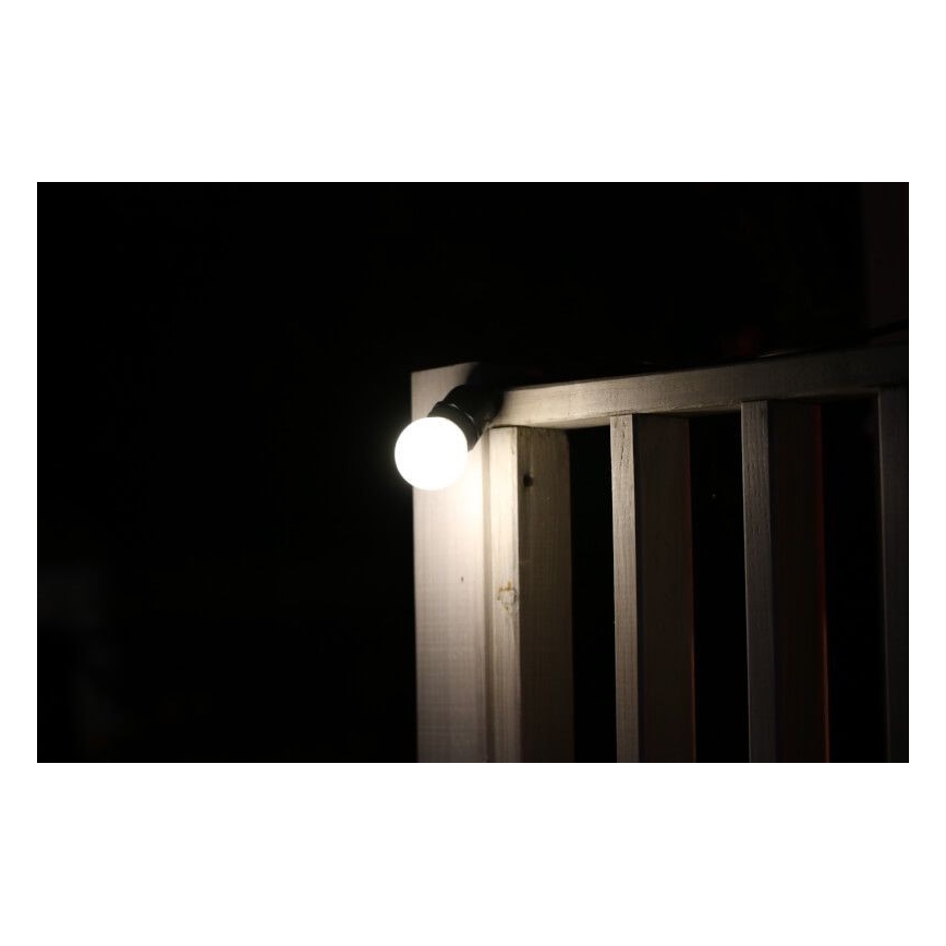 SET 2x LED Lamp PARTY E27/0,5W/36V wit