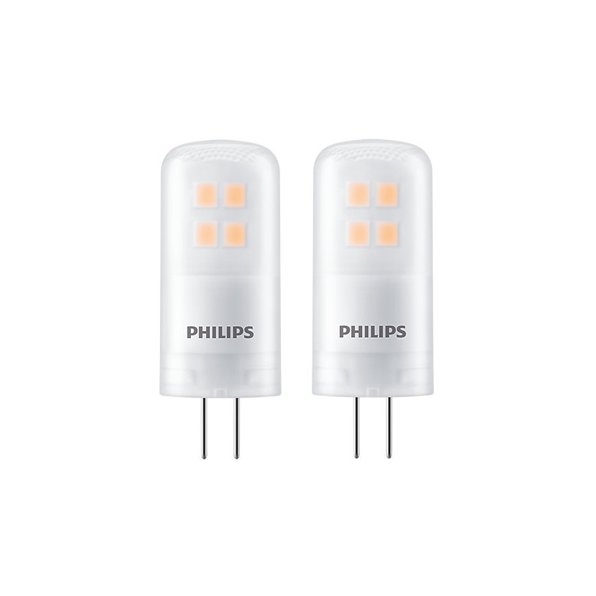 SET 2x LED lamp Philips G4/2,7W/12V 2700K
