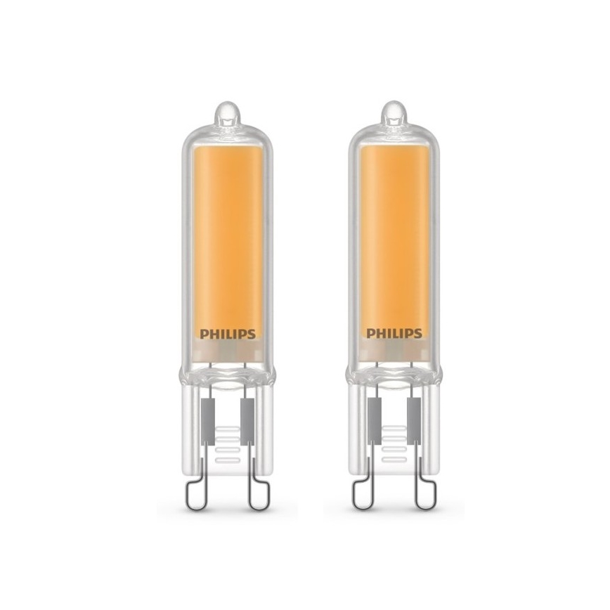 SET 2x LED Lamp Philips G9/3,5W/230V 2700K