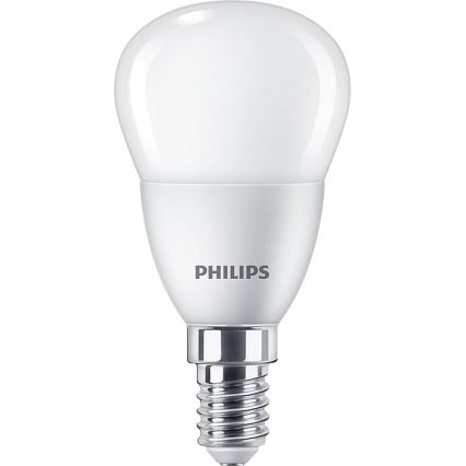 SET 2x LED Lamp Philips P45 E14/5W/230V 4000K