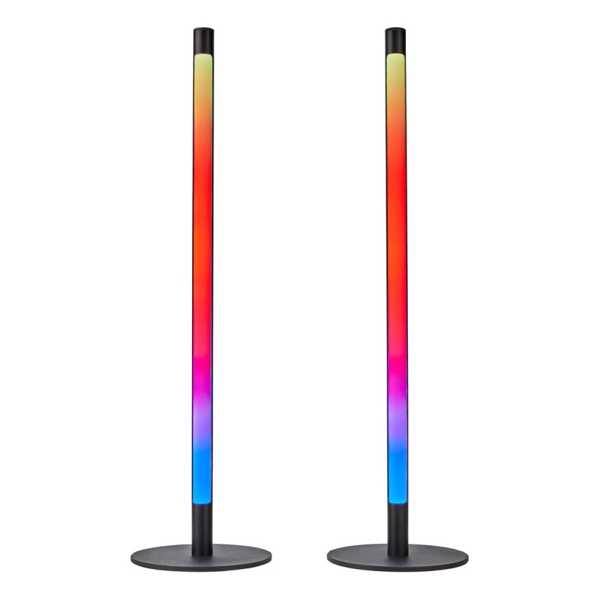 SET 2x LED RGBIC Dimbaar tafellamp SmartLife LED/36W/230V 55 cm 2700-6500K Wi-Fi Tuya + afstandsbediening