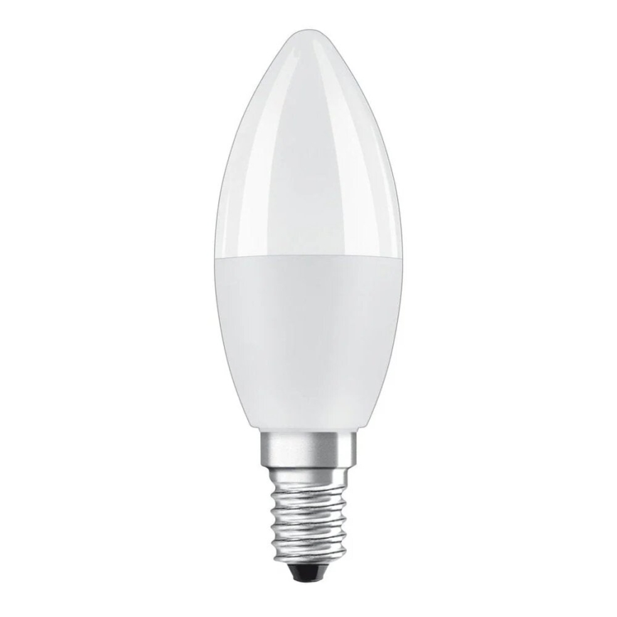 SET 2x LED RGBW dimbare lamp B38 E14/4,9W/230V 2700K + afstandsbediening - Osram