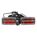 SET 2x LED Verlichting voor aanhangwagen 7,5m kabel LED/12-24V IP65