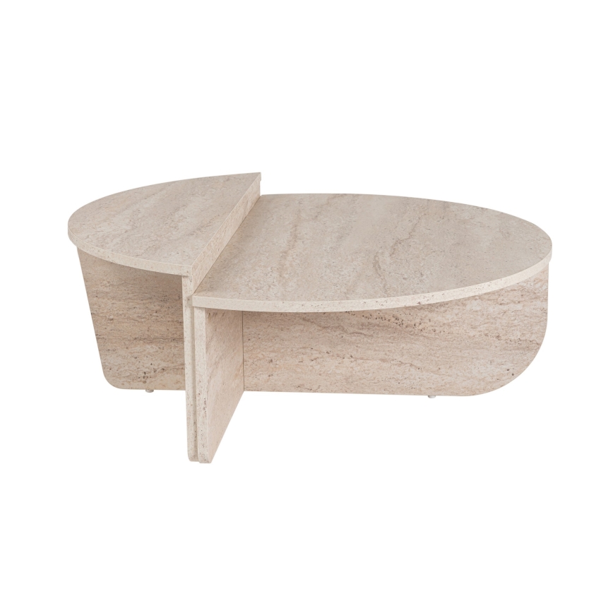 SET 2x Salontafel ORION beige