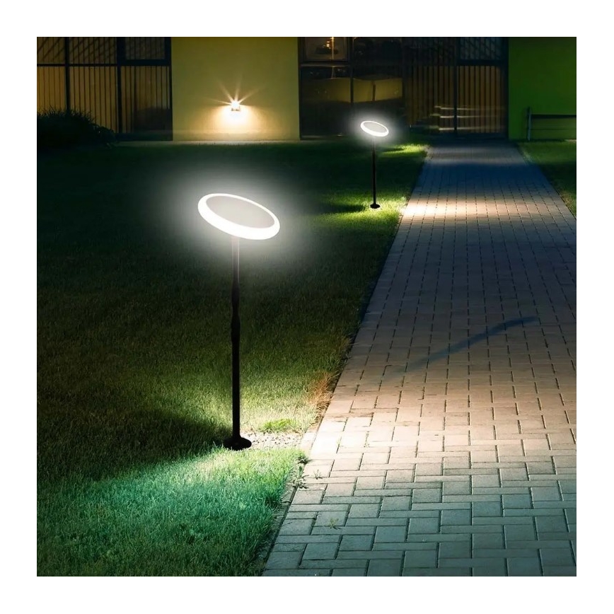SET 2x LED Verstelbare solar tuinlamp GARDEN LED/3W/5V 42-80 cm 4000K IP65 1000 mAh