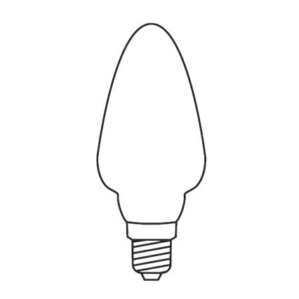 SET 3 x Reservelamp CONE E10/20V/0,1A kleurrijk gemaakt in Europa