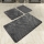 SET 3x Badkamer mat ALYA 60/60/100 cm antraciet