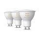 SET 3x Dimbare LED Lamp Philips Hue WHITE AMBIANCE GU10/4,3W/230V 2200-6500K