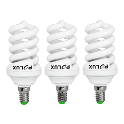 SET 3x Energiebesparende Lamp E14/15W/230V