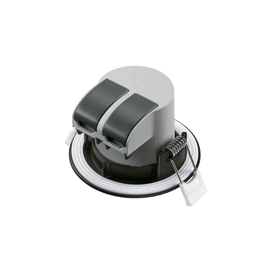 SET 3x Hangende LED Badkamer plafond verlichting LED/5,5W/230V 2700K IP65 zwart