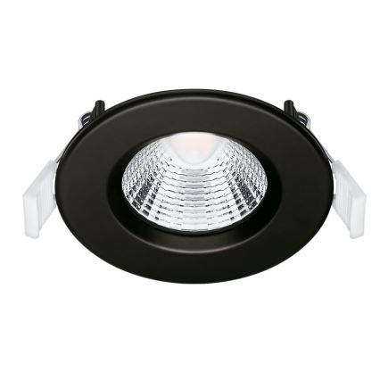 SET 3x Hangende LED Badkamer plafond verlichting LED/5,5W/230V 2700K IP65 zwart