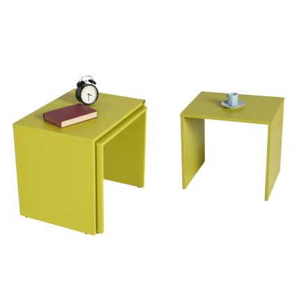 SET 3x Koffie Tafel groen