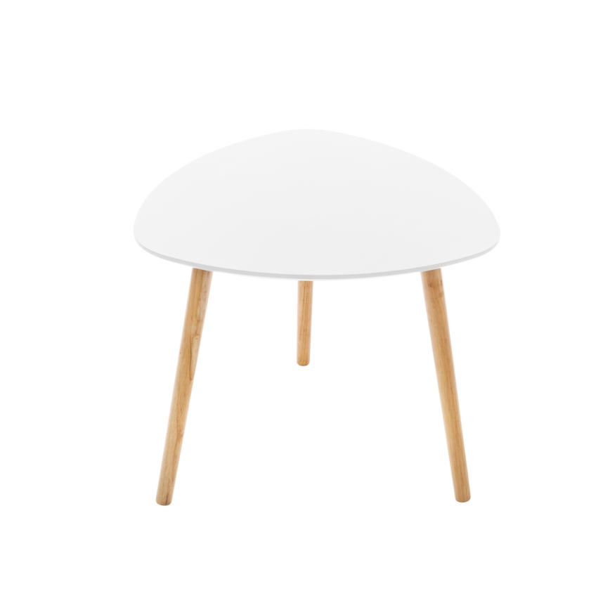 SET 3x Koffie Tafel MILEO wit