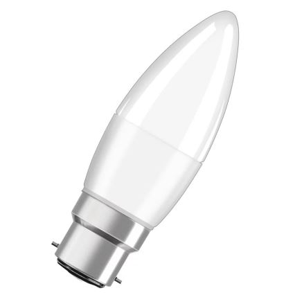 SET 3x LED Lamp B38 B22d/4,9W/230V 3000K - Osram