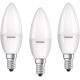 SET 3x LED Lamp BASE E14/5,7W/230V 2700K - Osram