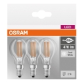 SET 3x LED Lamp BASE P40 E14/4W/230V 4000K – Osram