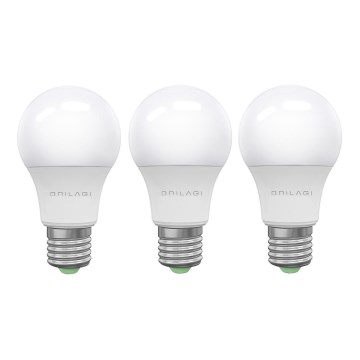 SET 3x LED Lamp ECOLINE A60 E27/15W/230V 4000K - Brilagi