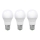 SET 3x LED Lamp ECOLINE A60 E27/15W/230V 4000K - Brilagi