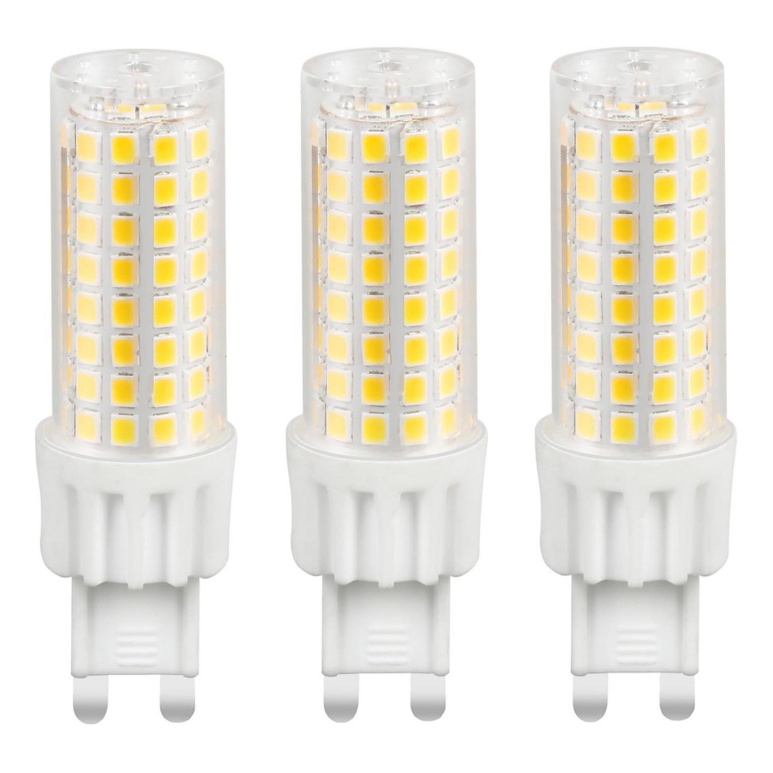 SET 3x LED Lamp ECOLINE G9/7W/230V 3000K - Brilagi