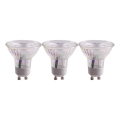SET 3x LED Lamp GU10/4,5W/230V 4000K