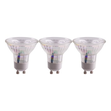 SET 3x LED Lamp GU10/4,5W/230V 4000K