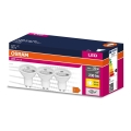 SET 3x LED Lamp PAR16 GU10/2,8W/230V 2700K 120° - Osram