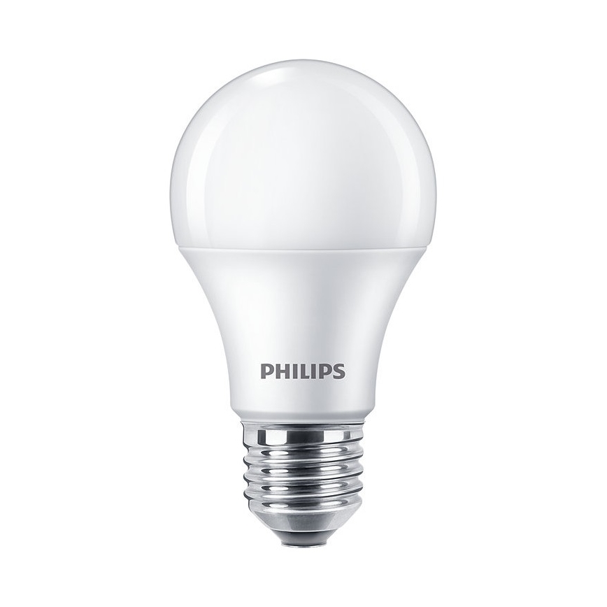 SET 3x LED Lamp Philips A60 E27/10W/230V 2700K