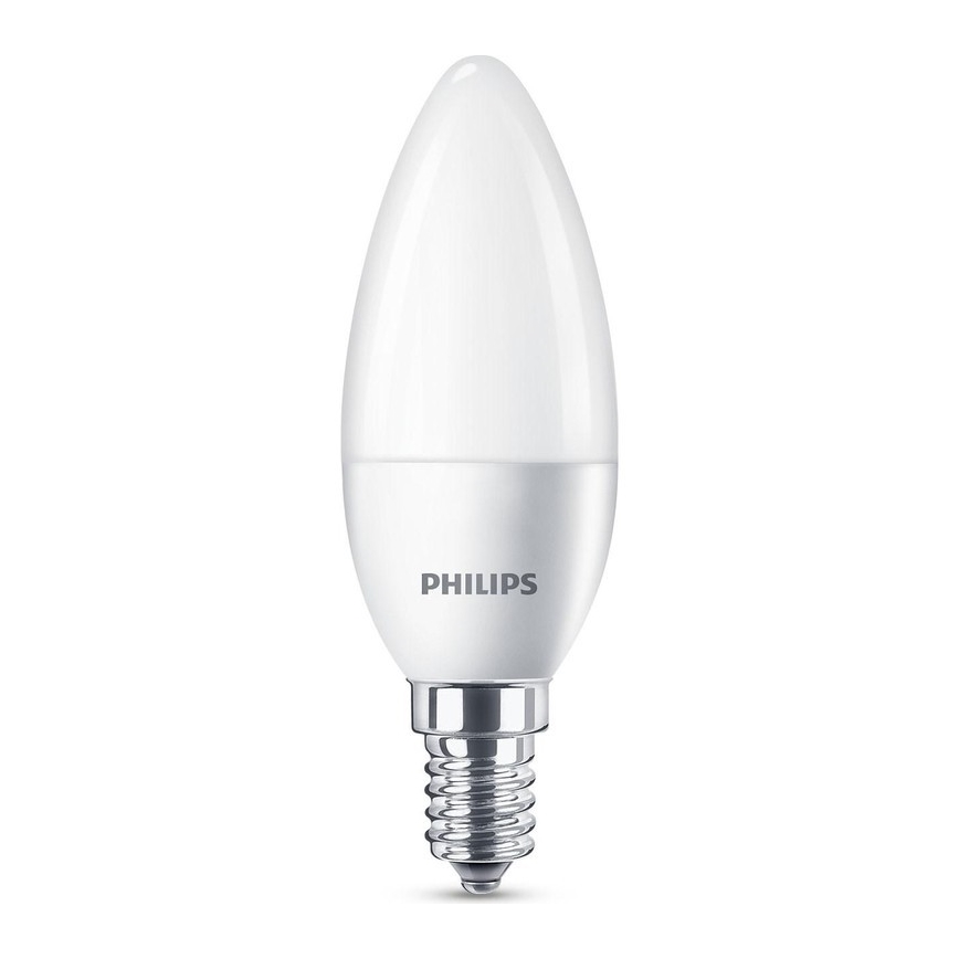 SET 3x LED Lamp Philips B35 E14/5.5W/230V 2700K
