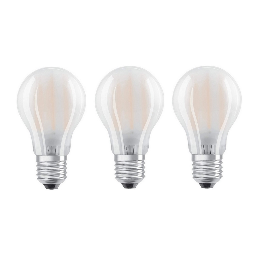 SET 3x LED Lamp VINTAGE E27/7W/230V 2700K - Osram