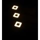 SET 3x LED Dimbare onderkastverlichting CORTINA LED/2.4W/230V+ afstandsbediening