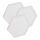 SET 3x LED RGBIC+CCT Dimbaar lichtpaneel - verlenging 3xLED/1,8W/230V Wi-Fi Tuya