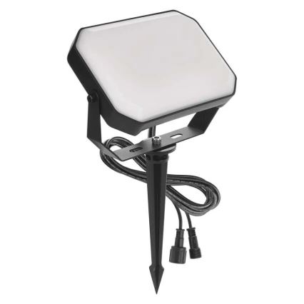SET 3x LED RGBIC Dimbaar buitenshuis Schijnwerper GoSmart LED/14W/230V 3000-6500K IP65 Wi-Fi Tuya