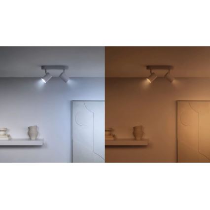 SET 3x LED RGBW dimbare lamp PAR16 GU10/4,7W/230V 2200-6500K Wi-Fi - WiZ