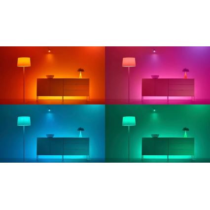 SET 3x LED RGBW dimbare lamp PAR16 GU10/4,7W/230V 2200-6500K Wi-Fi - WiZ